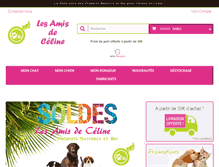 Tablet Screenshot of lesamisdeceline.fr